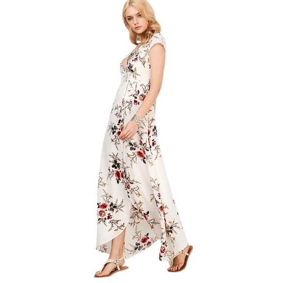 🌻🌻🌻🌻Summer love dress Floral Wrap dress - Picture 7 of 8
